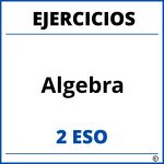 Ejercicios Algebra 2 ESO PDF