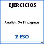 Ejercicios Analisis De Sintagmas 2 ESO PDF