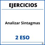 Ejercicios Analizar Sintagmas 2 ESO PDF