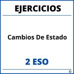 Ejercicios Cambios De Estado 2 ESO PDF