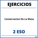 Ejercicios Conservacion De La Masa 2 ESO PDF