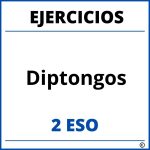 Ejercicios Diptongos 2 ESO PDF