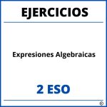 Ejercicios Expresiones Algebraicas 2 ESO PDF