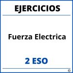 Ejercicios Fuerza Electrica 2 ESO PDF