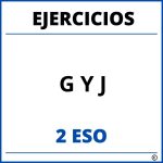 Ejercicios G Y J 2 ESO PDF