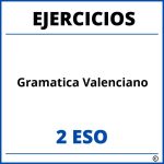 Ejercicios Gramatica Valenciano 2 ESO PDF
