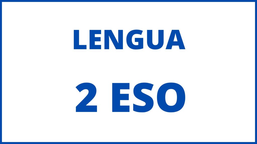 Ejercicios Lengua 2 ESO PDF con Soluciones