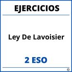 Ejercicios Ley De Lavoisier 2 ESO PDF