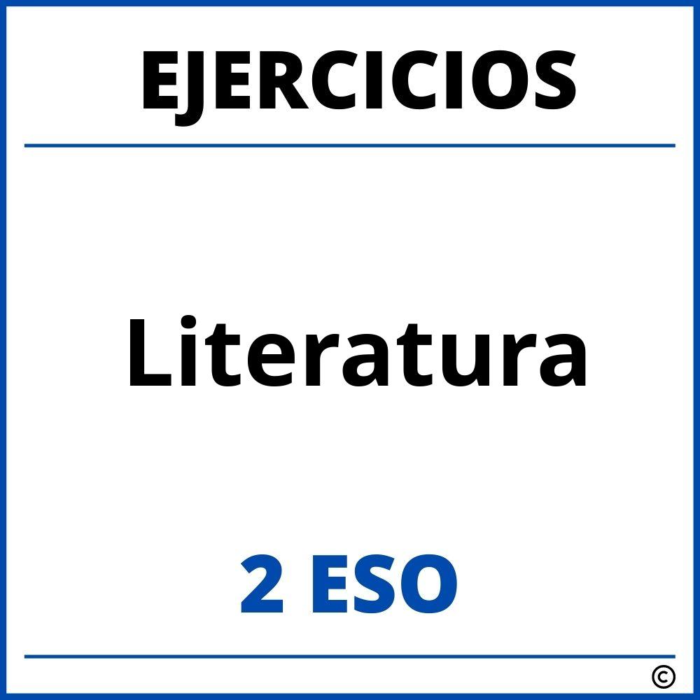 Ejercicios Literatura 2 ESO PDF