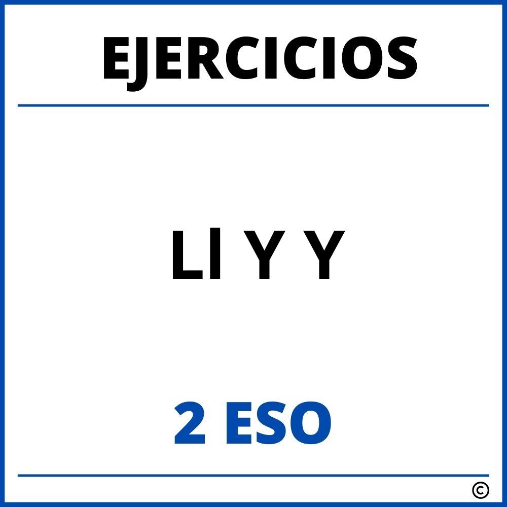 Ejercicios Ll Y Y 2 ESO PDF