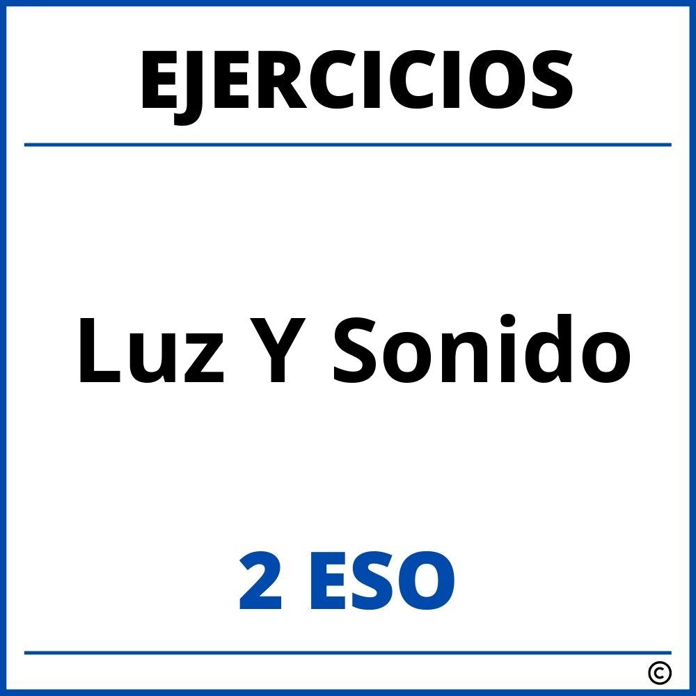 Ejercicios Luz Y Sonido 2 ESO PDF
