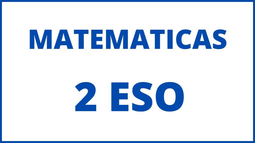 Ejercicios Matematicas 2 ESO PDF con Soluciones