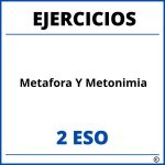 Ejercicios Metafora Y Metonimia 2 ESO PDF