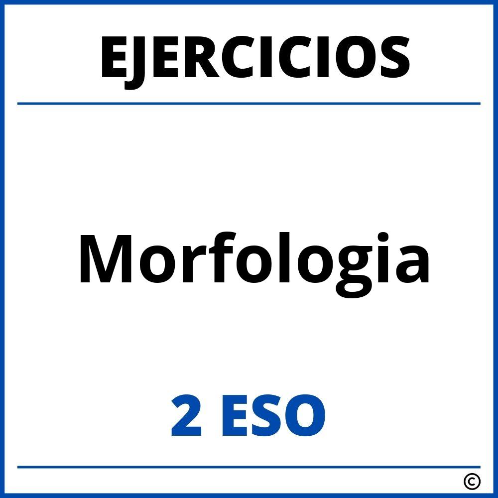 Ejercicios Morfologia 2 ESO PDF