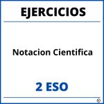 Ejercicios Notacion Cientifica 2 ESO PDF