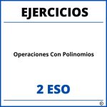 Ejercicios Operaciones Con Polinomios 2 ESO PDF
