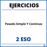 Ejercicios Pasado Simple Y Continuo 2 ESO PDF