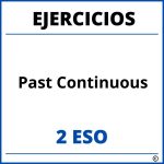 Ejercicios Past Continuous 2 ESO PDF