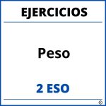 Ejercicios Peso 2 ESO PDF