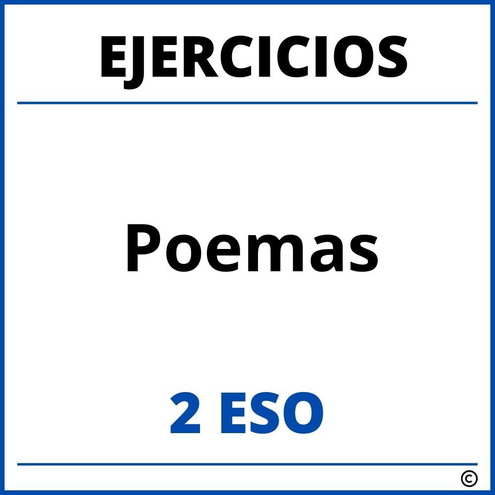 Ejercicios Poemas 2 ESO PDF