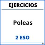 Ejercicios Poleas 2 ESO PDF