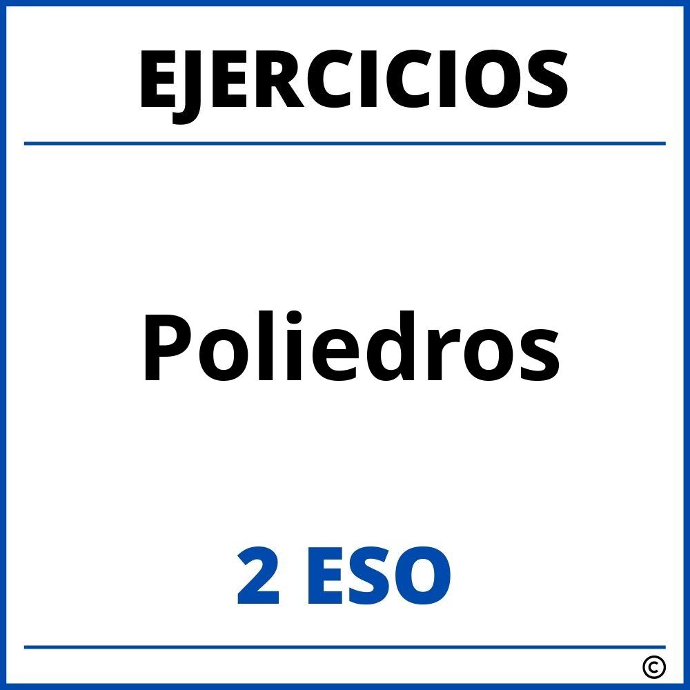 Ejercicios Poliedros 2 ESO PDF