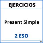 Ejercicios Present Simple 2 ESO PDF