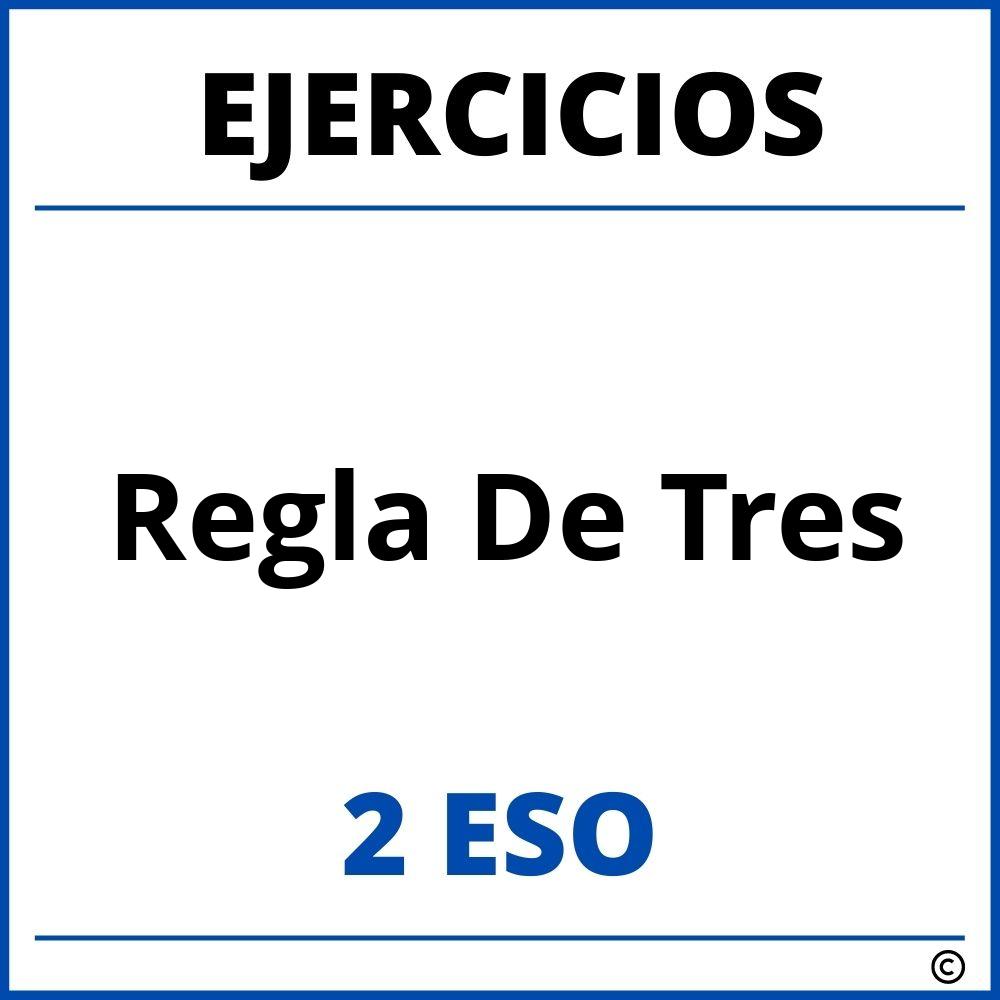 Ejercicios Regla De Tres 2 ESO PDF