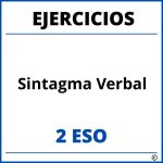 Ejercicios Sintagma Verbal 2 ESO PDF