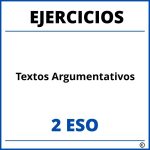 Ejercicios Textos Argumentativos 2 ESO PDF