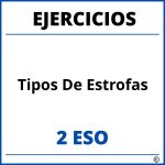 Ejercicios Tipos De Estrofas 2 ESO PDF